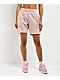 Affliction Ayala Peach Pink Rhinestone Sweat Shorts - Thumbnail image 2 of 10