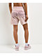 Affliction Ayala Peach Pink Rhinestone Sweat Shorts - Thumbnail image 1 of 10