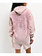 Affliction Ayala Rhinestone Pink Wash Zip Hoodie - Thumbnail image 2 of 8