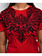 Affliction Ayala Rhinestone Red T-Shirt - Thumbnail image 3 of 4