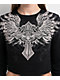 Affliction Ayala Skull Black Long Sleeve Crop T-Shirt - Thumbnail image 3 of 4