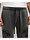 Affliction Birds Of Prey Grey Wash Sweatpants - Thumbnail image 3 of 9