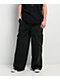 Affliction Black Wash Ultra Wide Leg Cargo Jeans - Thumbnail image 1 of 7