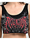 Affliction Boldletter Black Cami Crop T-Shirt - Thumbnail image 3 of 3