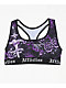 Affliction Carbon Purple Sports Bra - Thumbnail image 1 of 2