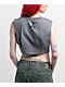 Affliction Catharsis Grey Crop Tank Top - Thumbnail image 2 of 5