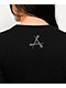 Affliction Charred Martyr Black Long Sleeve Crop T-Shirt - Thumbnail image 3 of 5
