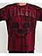 Affliction Chemical Rain Red & Grey 2fer Long Sleeve T-Shirt - Thumbnail image 3 of 7