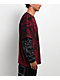 Affliction Chemical Rain Red & Grey 2fer Long Sleeve T-Shirt - Thumbnail image 5 of 7