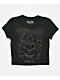 Affliction Club Chapter Black Wash Crop T-Shirt - Thumbnail image 5 of 5
