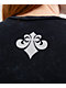 Affliction Collapse Black Lava Wash Crop T-Shirt - Thumbnail image 3 of 3