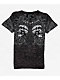 Affliction Collapse Black Wash Crop T-Shirt - Thumbnail image 2 of 4