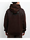 Affliction Collapse Rhinestone Brown Wash Hoodie - Thumbnail image 2 of 10