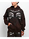 Affliction Collapse Rhinestone Brown Wash Hoodie - Thumbnail image 1 of 10