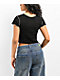 Affliction Congregation Black Crop T-Shirt - Thumbnail image 2 of 6
