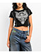 Affliction Congregation Black Crop T-Shirt - Thumbnail image 1 of 6
