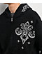 Affliction Courage Black Wash Zip Hoodie - Thumbnail image 4 of 7