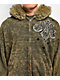Affliction Courage Faux Fur Green Zip Hoodie - Thumbnail image 3 of 10