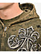 Affliction Courage Faux Fur Green Zip Hoodie - Thumbnail image 5 of 10