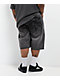 Affliction Crossed Chains Grey Wash Denim Shorts - Thumbnail image 3 of 9