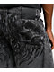 Affliction Crossed Chains Grey Wash Denim Shorts - Thumbnail image 3 of 7