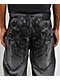 Affliction Crossed Chains Grey Wash Denim Shorts - Thumbnail image 6 of 7