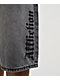 Affliction Crossed Chains Grey Wash Denim Shorts - Thumbnail image 7 of 7