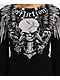 Affliction Crossed Over Black Lava Thermal Long Sleeve T-Shirt - Thumbnail image 2 of 4