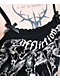 Affliction Crows Black Lace Crop Tank Top - Thumbnail image 4 of 6