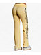Affliction Crows Burnout Yellow Sweatpants - Thumbnail image 2 of 7