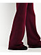 Affliction Crows Dark Purple Wash Wide Leg Sweatpants - Thumbnail image 6 of 7