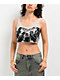Affliction Crows Grey Cami Crop T-Shirt - Thumbnail image 1 of 3