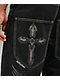 Affliction Cursed Loti Black Wash Wide Leg Jeans - Thumbnail image 4 of 6