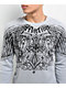 Affliction Dark Attack Silver Lava Wash Thermal Long Sleeve T-Shirt - Thumbnail image 2 of 4