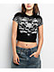 Affliction Dark Omen Black Crop T-Shirt - Thumbnail image 1 of 4