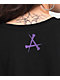 Affliction Darkness Falls Black Crop T-Shirt - Thumbnail image 4 of 4