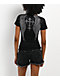Affliction Death Eyes Black Burnout T-Shirt - Thumbnail image 2 of 4