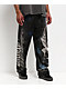Affliction Death Eyes Black Plush Lounge Pants - Thumbnail image 1 of 8