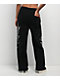 Affliction Death Eyes Black Wide Leg Sweatpants - Thumbnail image 2 of 9
