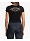 Affliction Death Slayer Black Crop T-Shirt - Thumbnail image 2 of 2