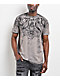Affliction Death Trial Silver Lava Wash Reversible T-Shirt - Thumbnail image 2 of 6