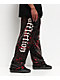 Affliction Decimation Black Plush Lounge Pants - Thumbnail image 3 of 5
