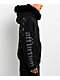 Affliction Decimation Faux Fur Black Zip Hoodie - Thumbnail image 8 of 9