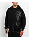 Affliction Decimation Faux Fur Black Zip Hoodie - Thumbnail image 2 of 9