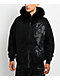 Affliction Decimation Faux Fur Black Zip Hoodie - Thumbnail image 1 of 9
