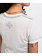 Affliction Desperate Saint White Crop T-Shirt - Thumbnail image 4 of 5