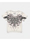 Affliction Desperate Saint White Crop T-Shirt - Thumbnail image 5 of 5