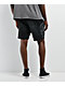 Affliction Dismay Black Wash Sweat Shorts - Thumbnail image 2 of 5