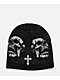 Affliction Dominion Black Reversible Skully Beanie - Thumbnail image 1 of 2