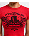 Affliction Dublin Smash Red Crop T-Shirt - Thumbnail image 3 of 4